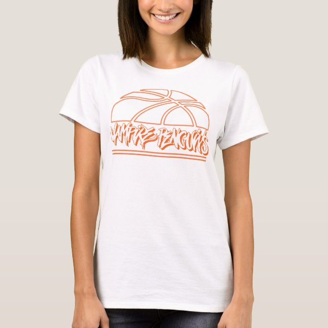Vampire Penguin Women's white t shirt (Front)