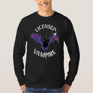 Vampire   Phlebotomy Phlebotomist Technician Nurse T-Shirt