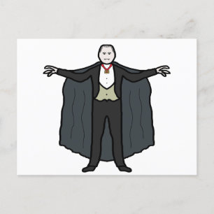 vampire postcard