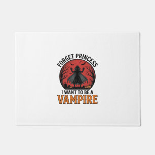 Vampire Princess Shirt Spooky Retro Halloween Desi Doormat
