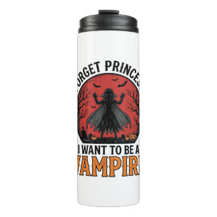 Vampire Princess Shirt Spooky Retro Halloween Desi Thermal Tumbler