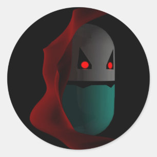 Vampire Prozac Parody Pills Classic Round Sticker