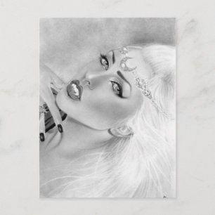 Vampire Queen Postcard