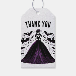 Vampire Quinceañera Gift Tags