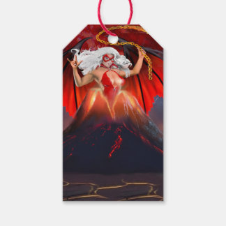 Vampire Rebel Girl: Volcano Escape Gift Tags