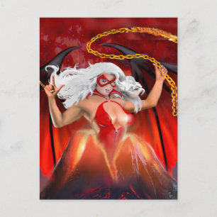 Vampire Rebel: The Volcanic Escape Postcard