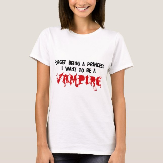 Vampire Romance Addict T-Shirt (Front)