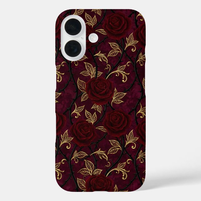 Vampire Rose Garden Pattern Phone Case (Back)