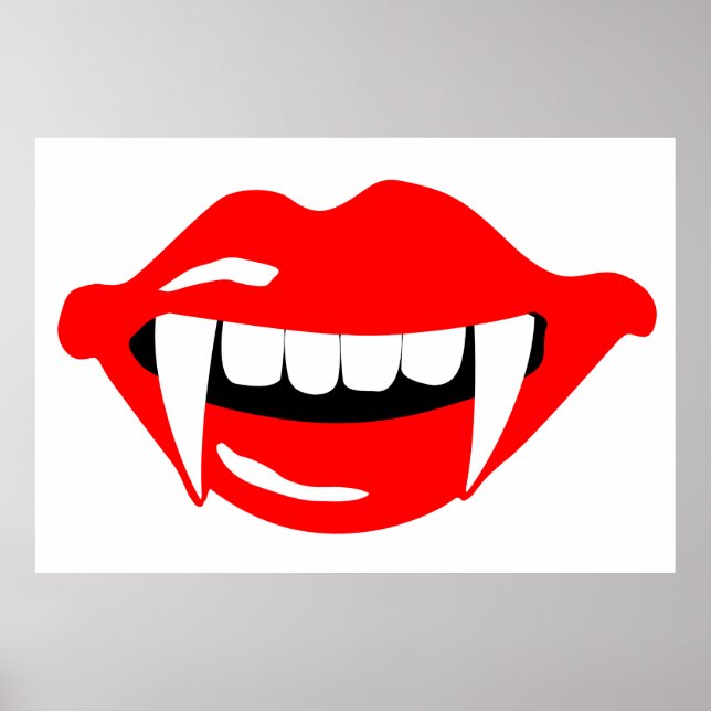 Vampire’s mouth poster (Front)