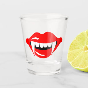 Vampire’s mouth shot glass
