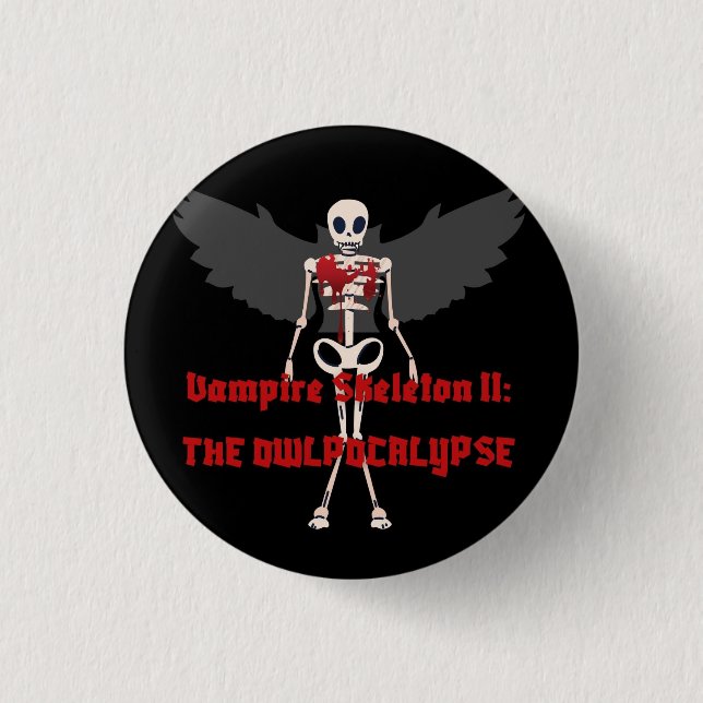 Vampire Skeleton II Pin (Front)