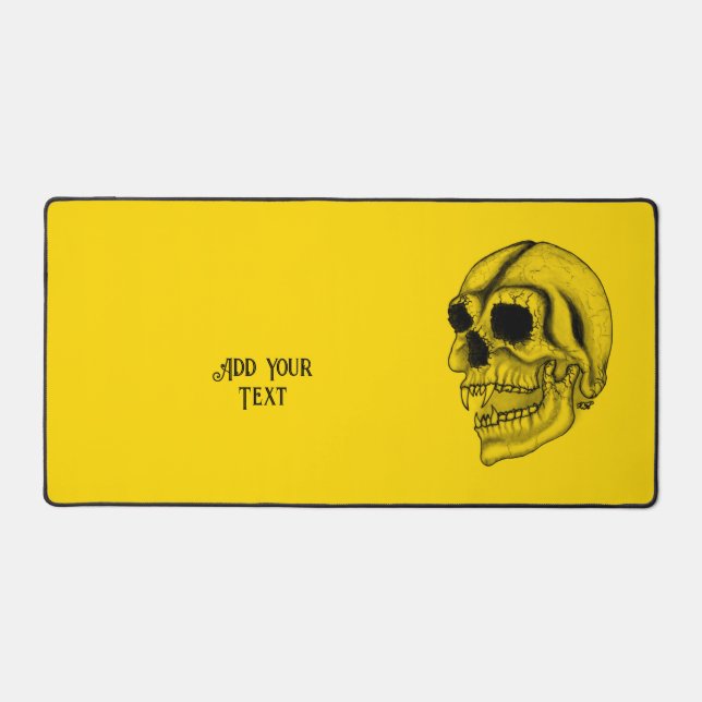 Vampire Skull Desk Mat (Front)