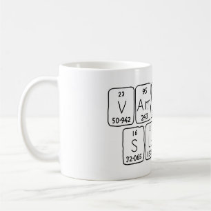 Vampire Slayer periodic table phrase mug