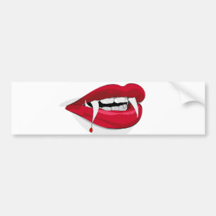 Vampire Smile Thunder_Cove Bumper Sticker