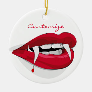 Vampire Smile Thunder_Cove Ceramic Tree Decoration
