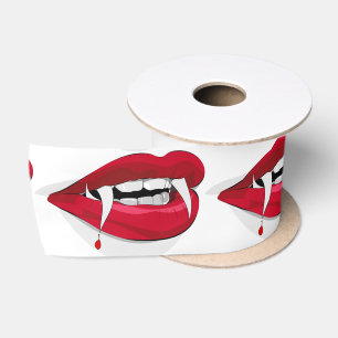 Vampire Smile Thunder_Cove Satin Ribbon