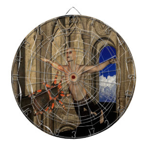 Vampire Spiders Web Dartboard