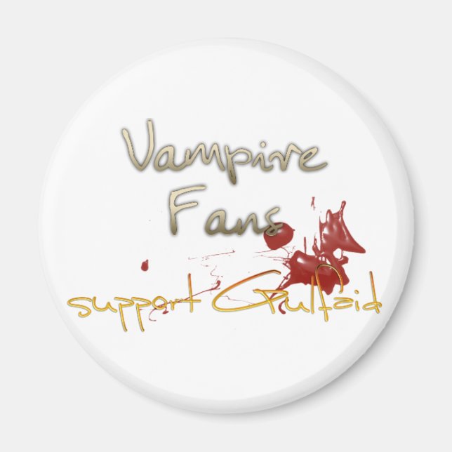 Vampire Support Magnet (Front)