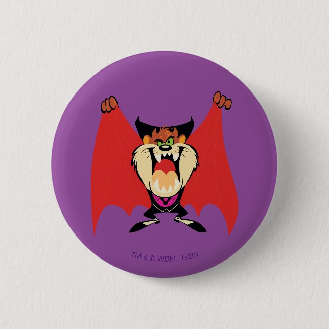 Vampire TAZ™ 6 Cm Round Badge (Front)