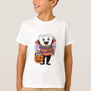 Vampire Tooth Trick-or-Treat T-Shirt