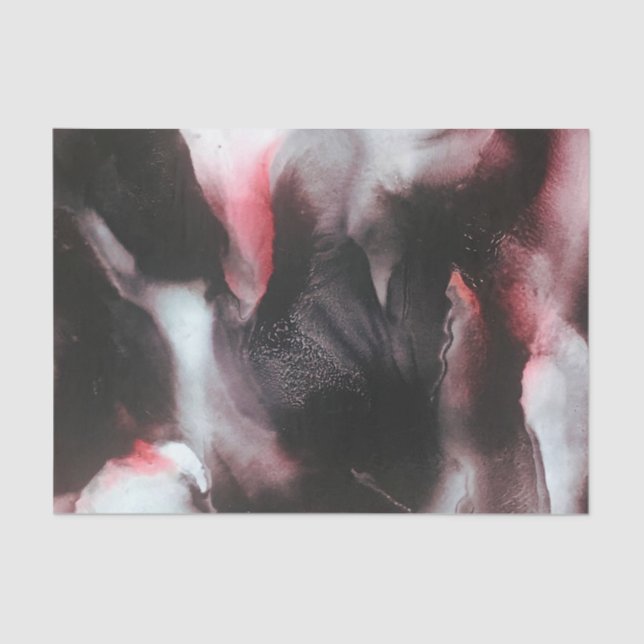 Vampire Vengeance Tissue Paper | Blood red, Dark (Front)