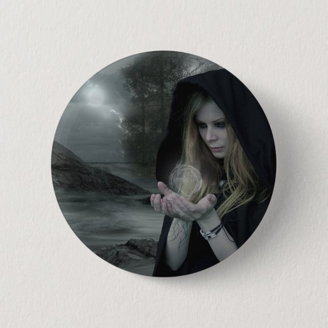 Vampire & Witchcraft 6 Cm Round Badge (Front)