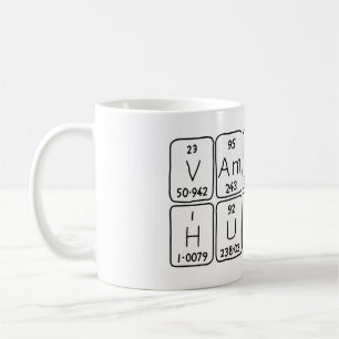 VampireHunter periodic table phrase mug