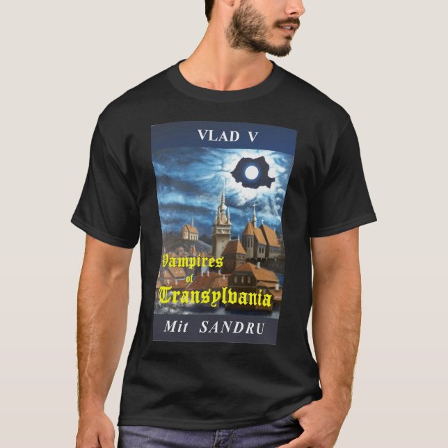 Vampires of Transylvania T-Shirt (Front)