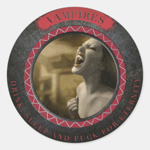 Vampire's Seal - Supernatural Sticker