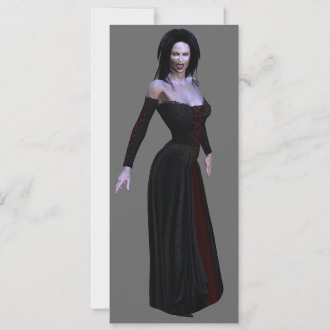 Vampiress Invitation (Front)