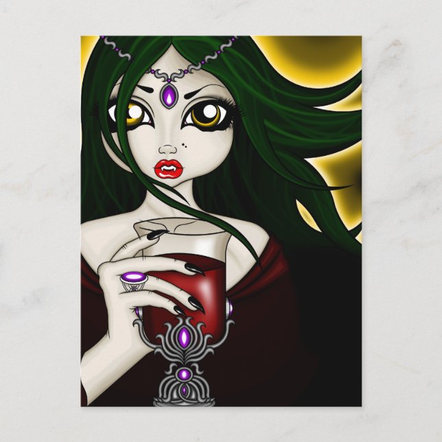 Vampiress Postcard (Front)