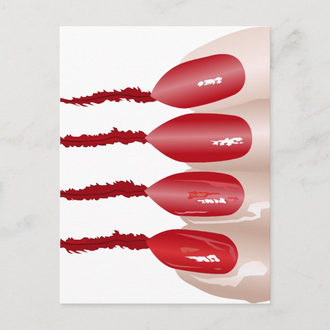 Vampirfinger Postcard (Front)