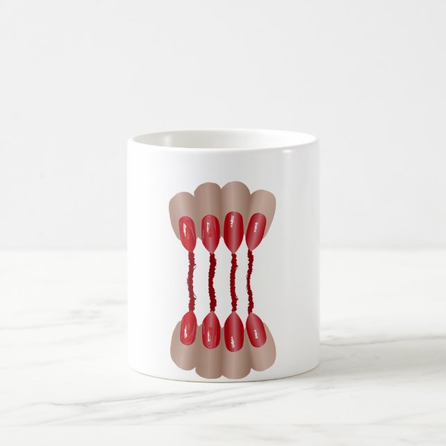 Vampirfinger V.2 Coffee Mug (Center)