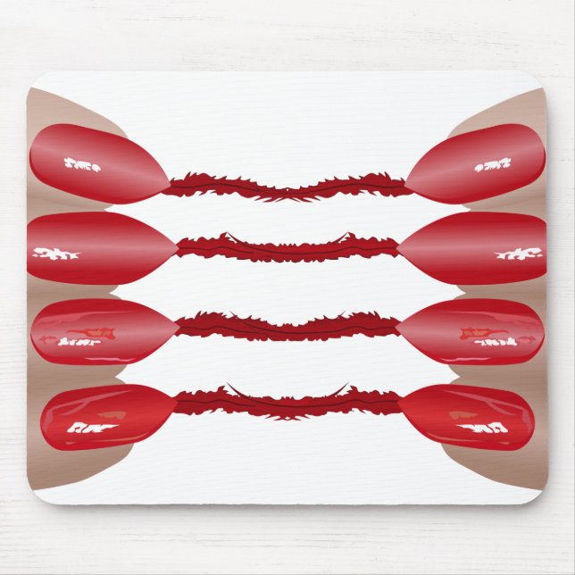 Vampirfinger V.2 Mouse Pad (Front)