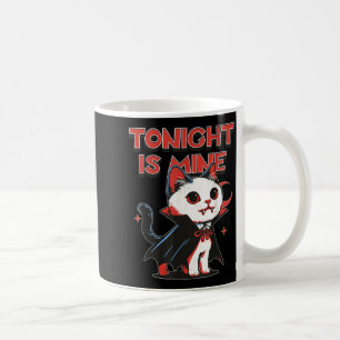 Vampurr Vampire Cat Funny Halloween Costume Coffee Mug
