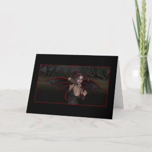 Vampy Halloween Card