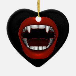 Vampy Heart Ornament