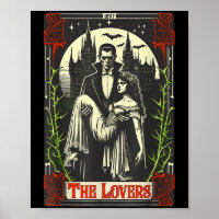 Vamre Monster Dracula And Bride The Lovers Tarot C