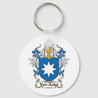 Van Aalst Family Crest Key Ring