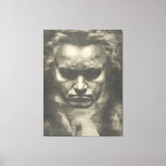Van Beethoven portrait Canvas Print