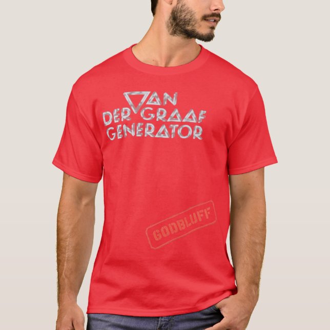 Van Der Graaf Generator Godbluff Limited Edition P T-Shirt (Front)