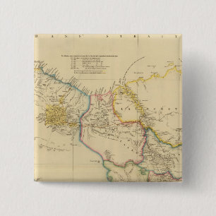 Van Diemens Land 15 Cm Square Badge