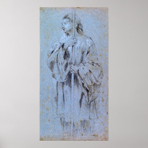 Van Dyck - A Young Acolyte Bearing A Staff Poster