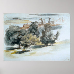 Van Dyck - An English Landscape Poster
