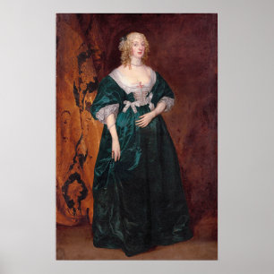 Van Dyck - Anne Sophia Countess Of Carnarvon Poster