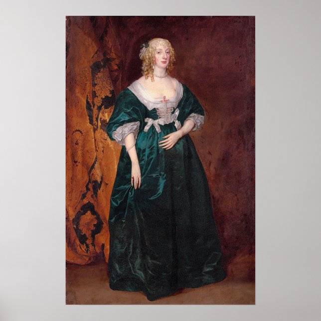 Van Dyck - Anne Sophia Countess Of Carnarvon Poster (Front)
