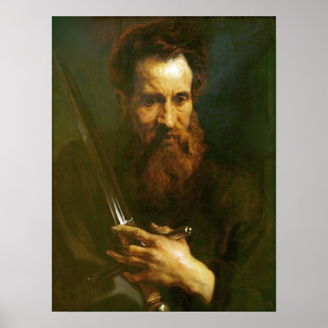 Van Dyck - Apostle Paul Poster (Front)