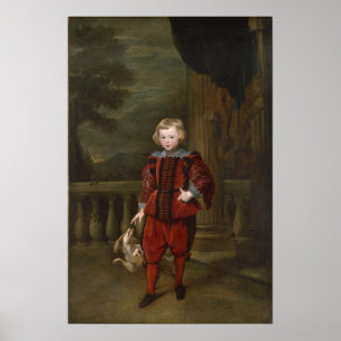 Van Dyck - Genoese Boy On A Terrace Poster