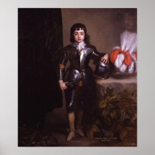 Van Dyck - King Charles II Poster