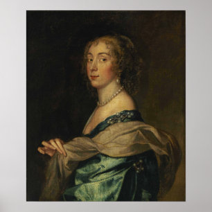 Van Dyck - Penelope Lady Bayning Later Lady Herbe… Poster
